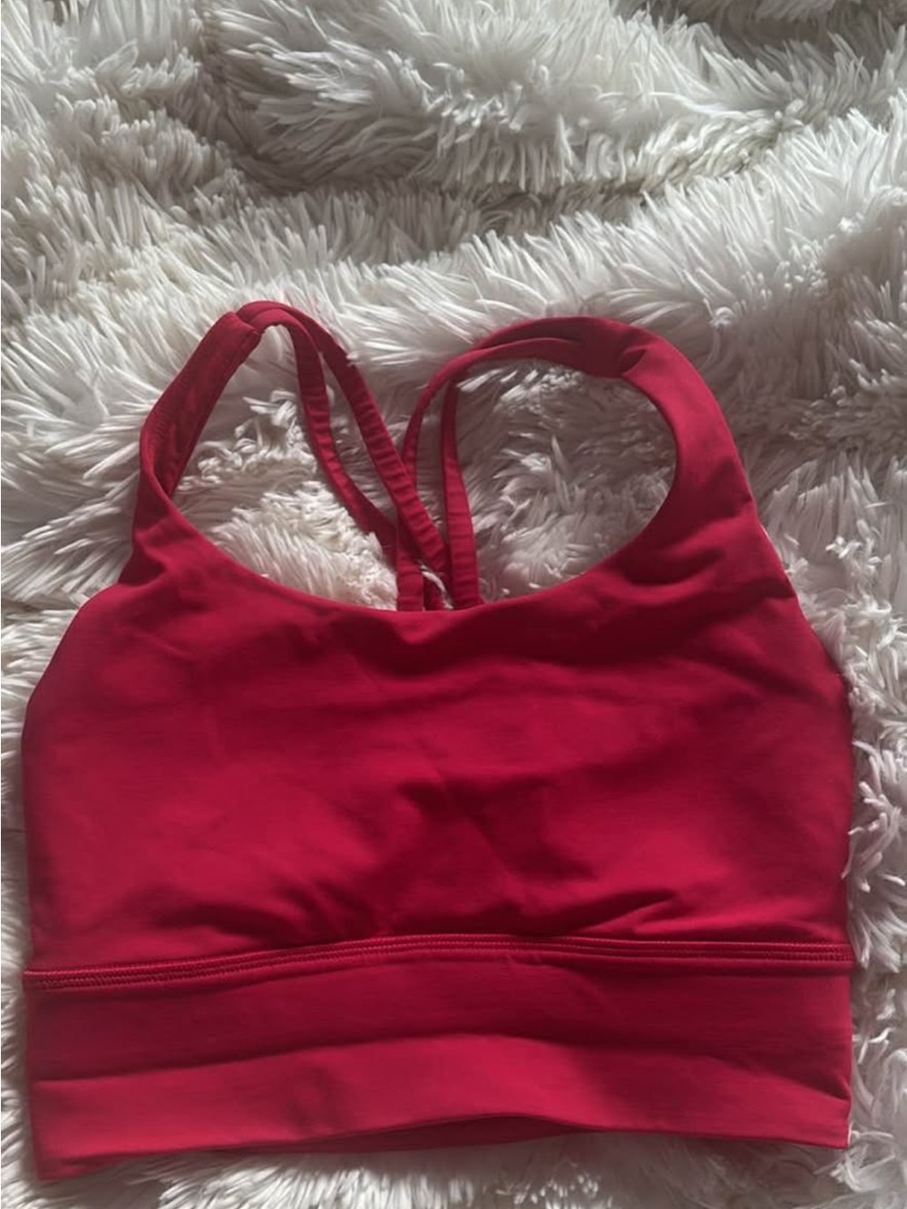 lululemon athletica Pink Double-Strap Sports Bra